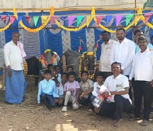 ಅದ್ದೂರಿ ಸಂಕ್ರಾಂತಿ ಆಚರಣೆ :ಗ್ರಾಮೀಣ ಸೊಬಗಿನ ಹಬ್ಬ 